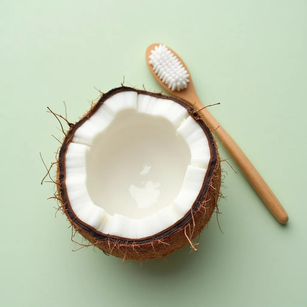 Coconut Oil Mouth Care - ืืืืจืื ืืืื ืืฉืื ืงืืงืืก ืืคื ืืืืืืง ืืื ืืืืื ืืืืืื ืืจืื