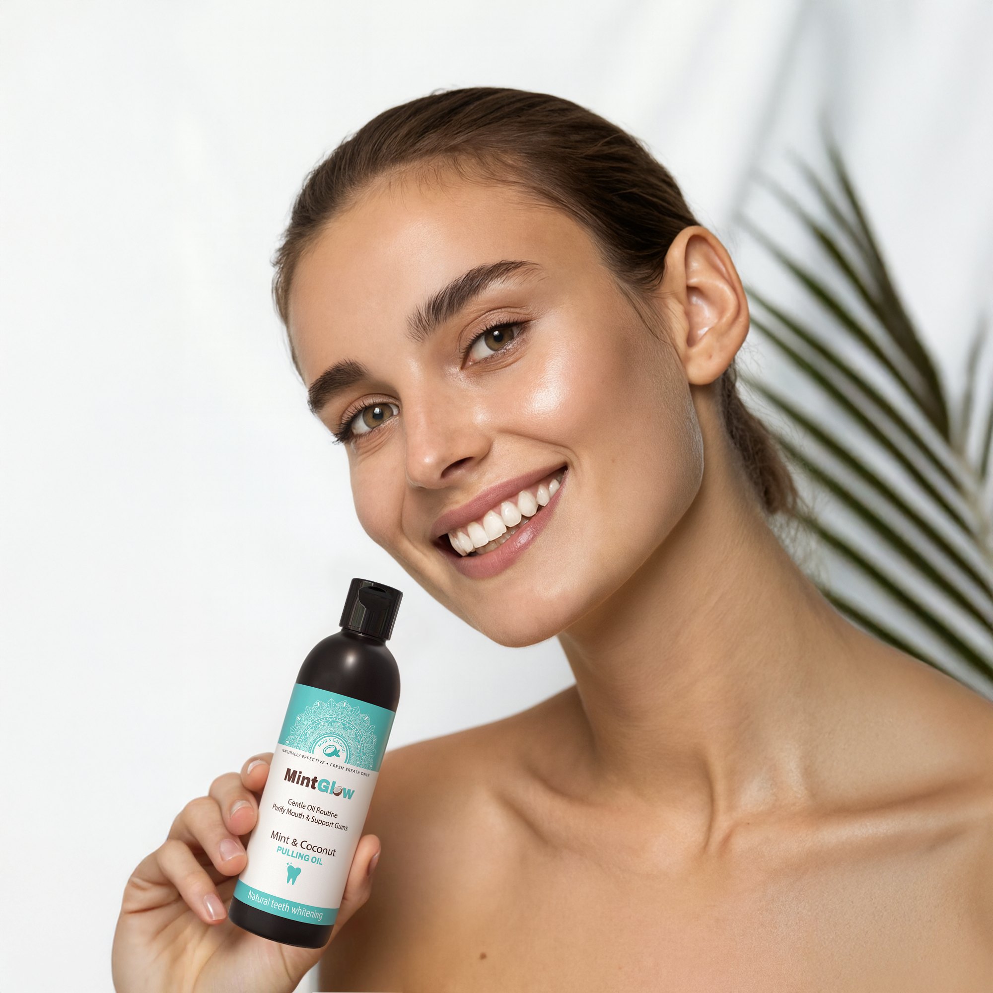 Natural oil mouthwash