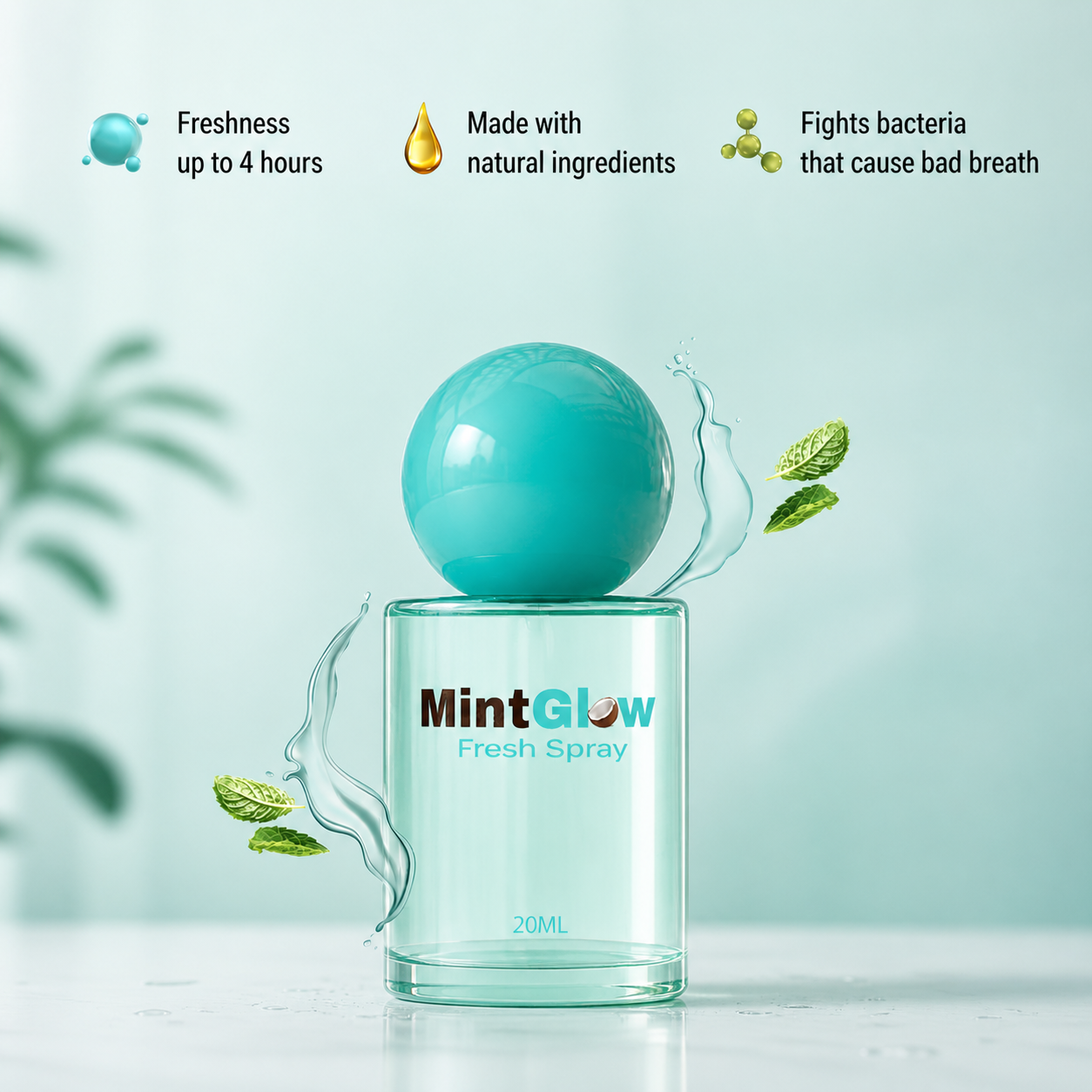 Mint Spray for Fresh Breath